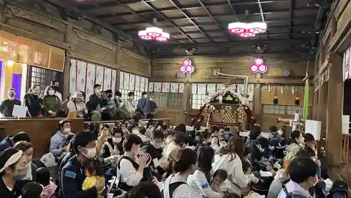 釧路一之宮 厳島神社のお祭り