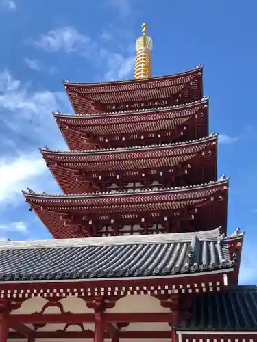 浅草寺の塔