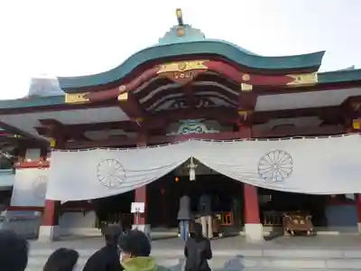 日枝神社の本殿・本堂