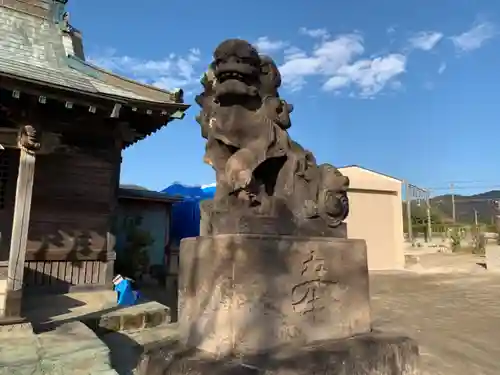 加茂神社の狛犬