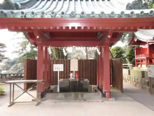 伊豆山神社の手水