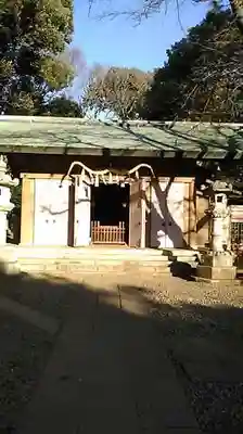 前原御嶽神社の本殿・本堂