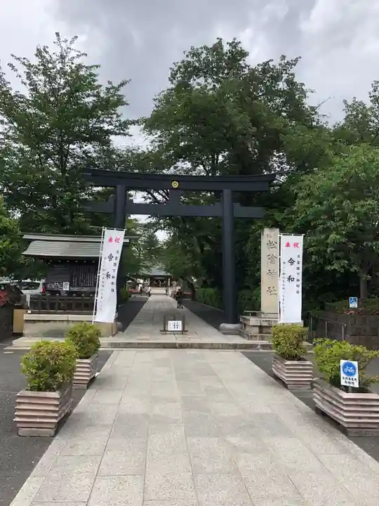 松陰神社の鳥居