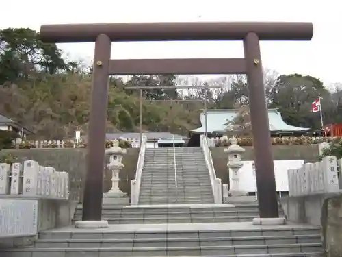 本牧神社の鳥居