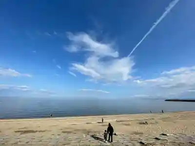 綱敷天満宮の周辺