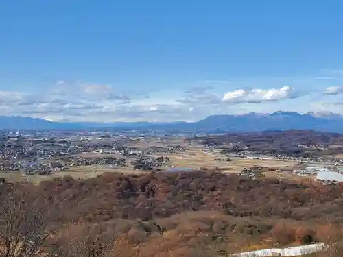 新田神社の景色