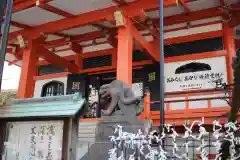 善國寺の狛犬