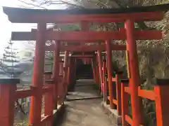 太皷谷稲成神社の鳥居