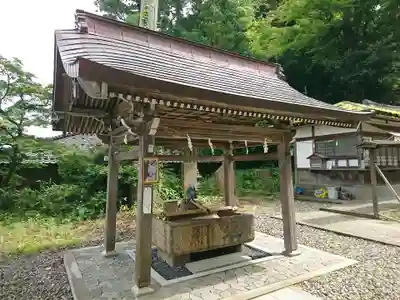 加賀神明宮の手水舎