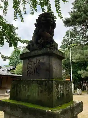 石神井氷川神社の狛犬