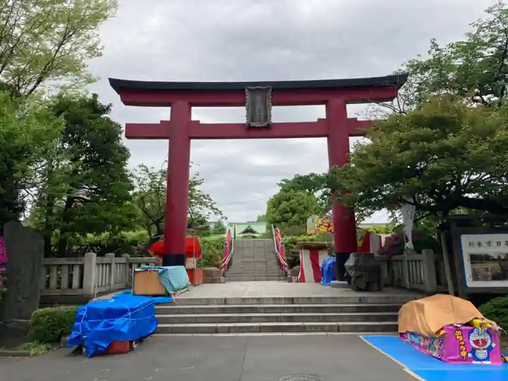 亀戸天神社の鳥居