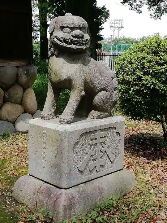 野宮神明社の狛犬
