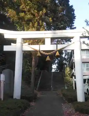 中氷川神社の鳥居