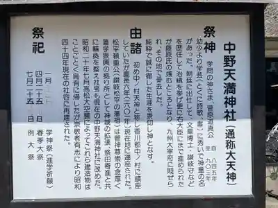 中野天満神社(香川県)