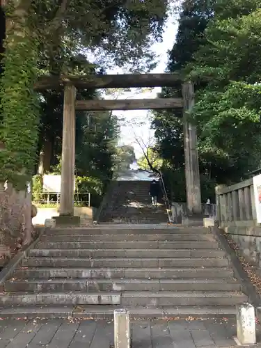 所澤神明社の鳥居