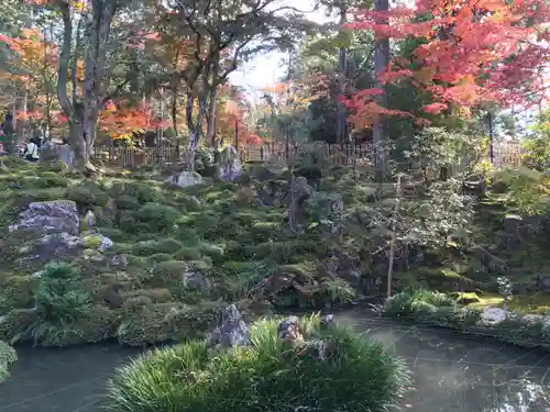 西明寺の庭園