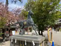 進雄神社の狛犬