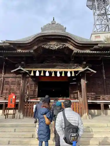 四柱神社の本殿