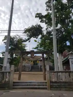 榊原神社の鳥居