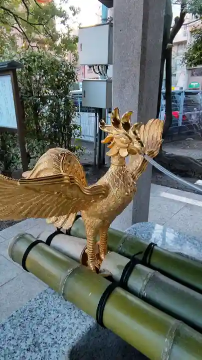 富岡八幡宮の手水舎