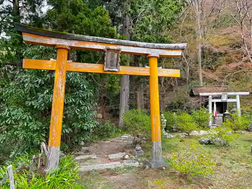 観音正寺の鳥居