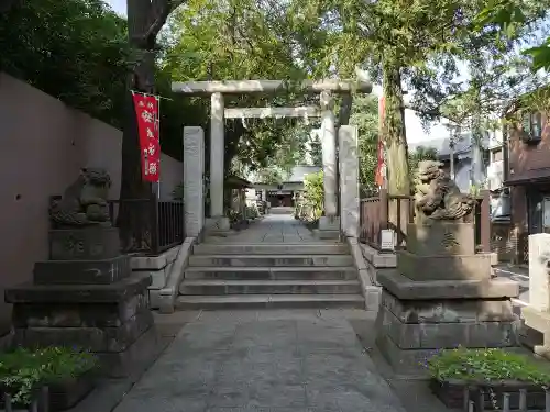 下神明天祖神社の鳥居