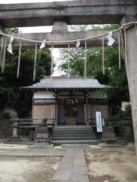 上田端八幡神社の本殿・本堂