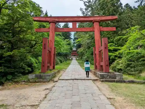 岩木山神社の鳥居