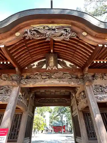 小野神社の山門