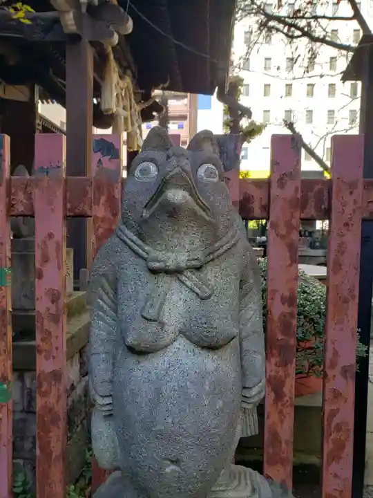 柳森神社の狛犬