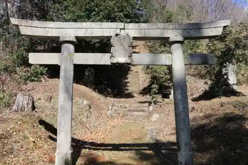 三渡神社の鳥居