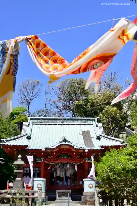 海南神社の本殿・本堂