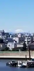 中原八幡神社の景色