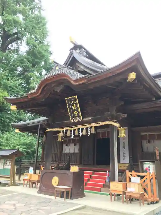水戸八幡宮の本殿・本堂