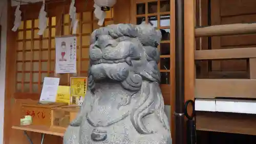 小網神社の狛犬