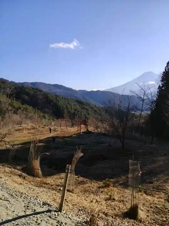 母の白滝神社(山梨県)