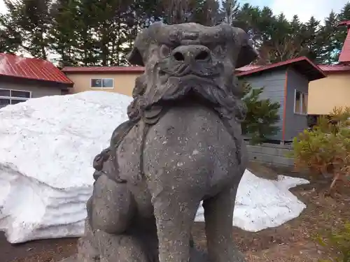 樺戸神社の狛犬