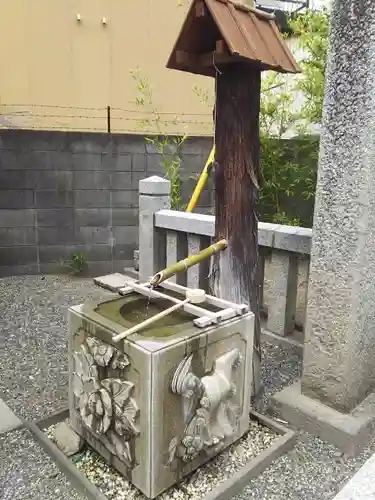 正ノ木稲荷 稲積神社の手水舎