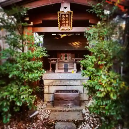 牛天神北野神社の末社