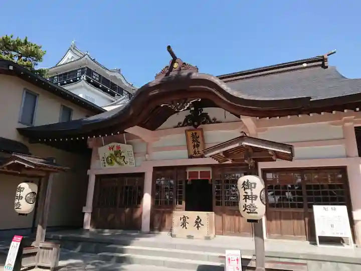 龍城神社の本殿・本堂