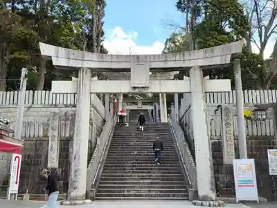 宮地嶽神社の鳥居