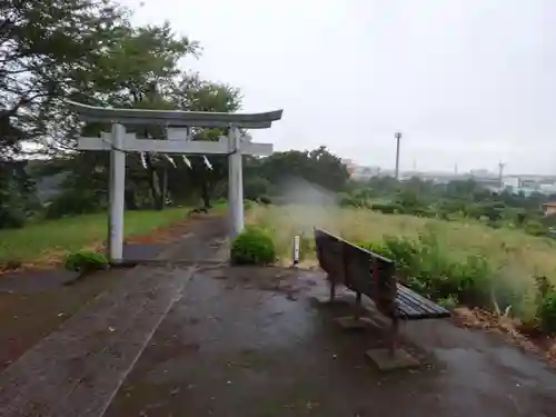 飯縄神社の鳥居