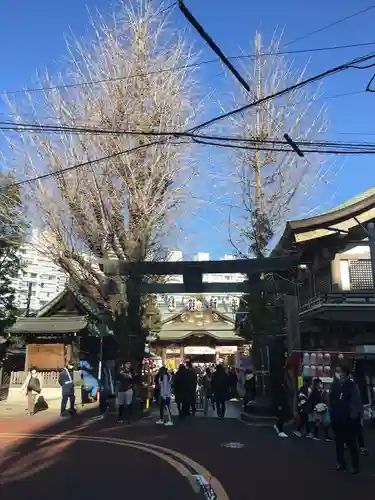 湯島天満宮の鳥居