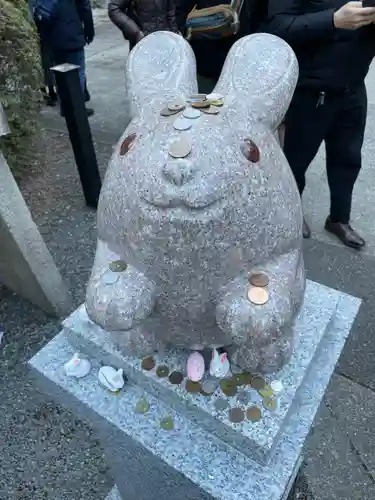 岡崎神社の狛犬