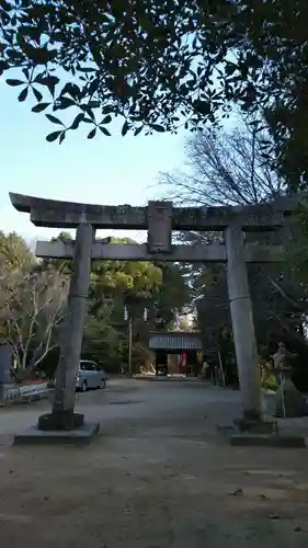 木鍋八幡宮の鳥居