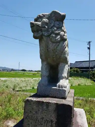 駒方神社の狛犬