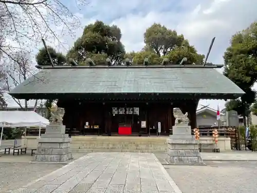 所澤神明社の本殿・本堂