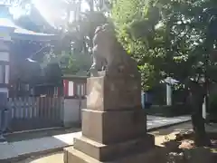 薭田神社の狛犬