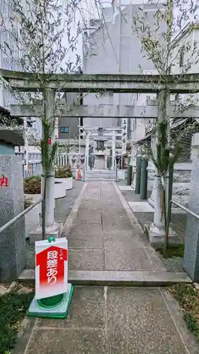 白山神社の鳥居