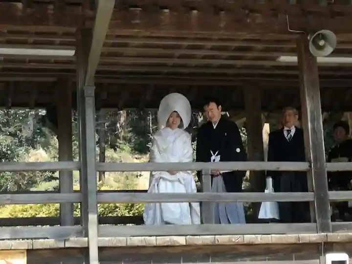 筑波山神社の結婚式